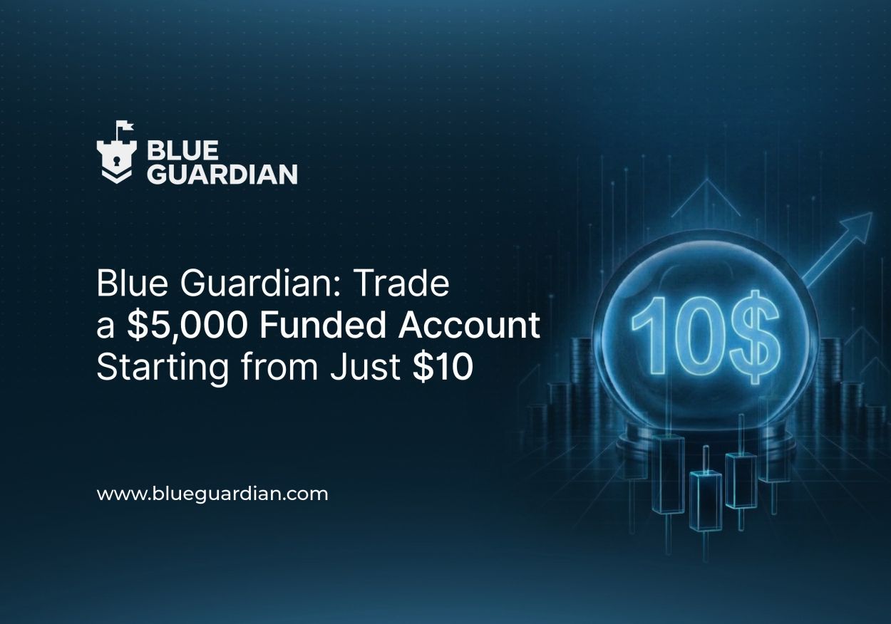 Blue Guardian Instant Funded Account: Trade $5,000 Starting at Just $10